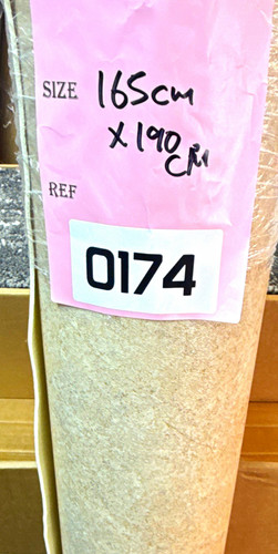 Beige sand coloured - beige/sand, vinyl/lino