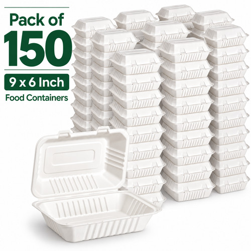 Pack 150 bagasse food - 150,