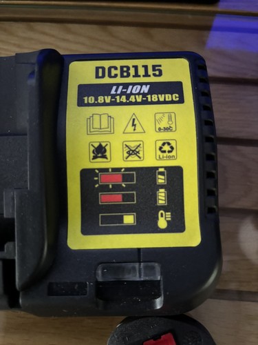 Dcb112 ion battery charger - li-ion,