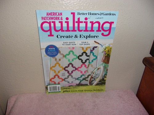 American patchwork quilting - patchwork, /quilting
