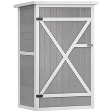 Outsunny Wooden Small Shed