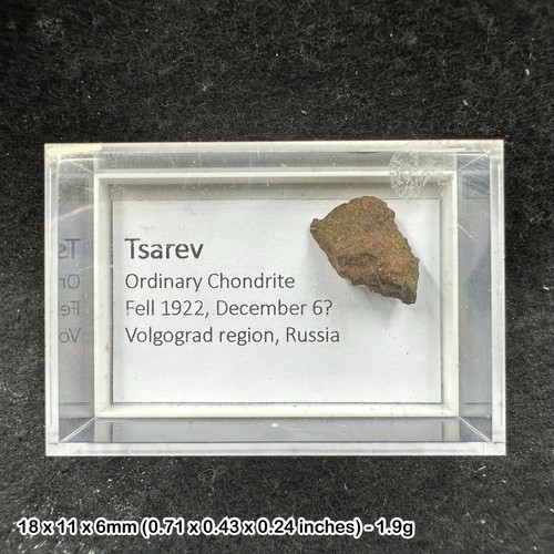 Tsarev meteorite genuine - meteorite,
