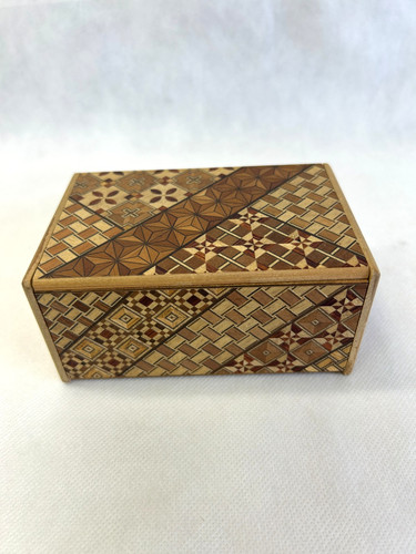 Japanese yosegi puzzle box - japanese, 4