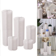 Foldable Paper Round Plinth