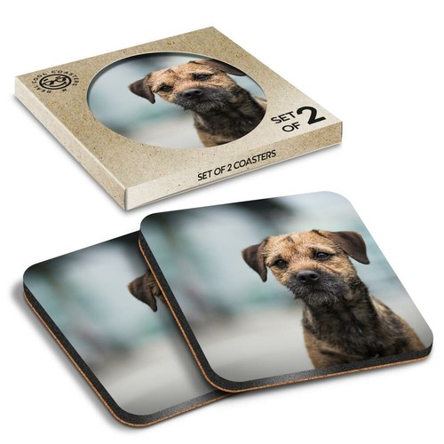 Boxed square coasters - coasters,