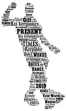 word art picture personalised