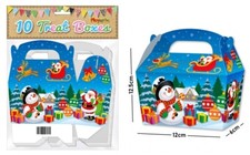 20 Christmas Blue Party Treat