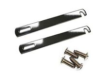 Divan Bed Base Link Bars Joining Silver Nickle Plated Bar & Bolts 98mm & 200mm