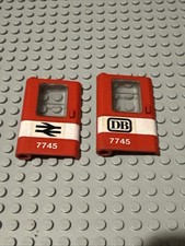 Lego X2 Red Door 1 x 4 x 5