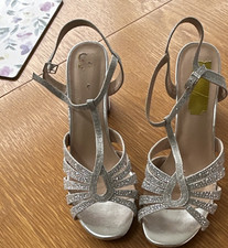 Paradox Silver Glitter Strappy