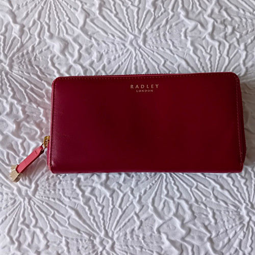 Radley red leather large - radley,