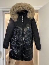 River Island Black Puffer 3/4