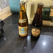 Guinness And Harp Lager Miniature Bottles Advertising Samples
