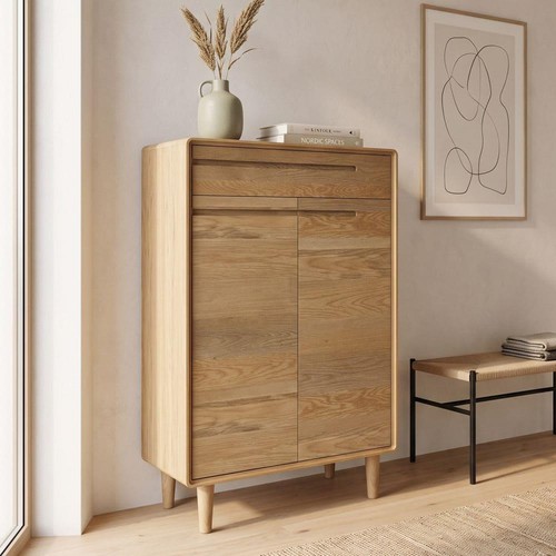 Solid oak shoe - solid,
