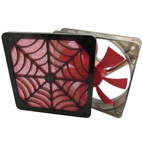 Evercool spider filter red - filter,