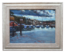 Fine Jeremy Sanders Oil Painting Coastal Scene Cornwall Original Cornish Art