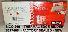 IBICO 260 - THERMAL EDGE BINDER IB277405 FACTORY SEALED NEW