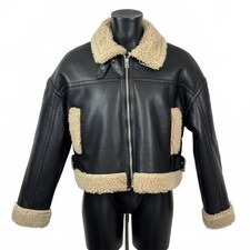 New Topshop Faux Leather Sheep
