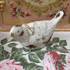 Royal Albert Old Country Roses Dove Pomander Pot Pourri Decorative Bird 15cm❤️