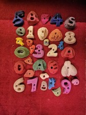 Climbing Wall Holds (34) Plus Fixings