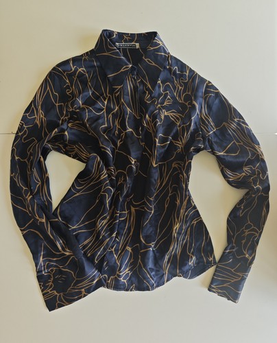 Artigiano pure silk - pure, navy