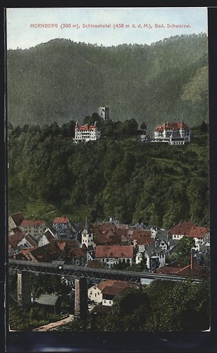 Hornberg town view - hornberg,,