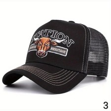 Black Embroidered STATION BIG