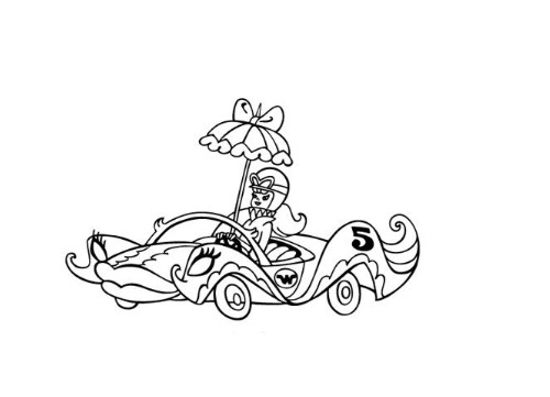 Wacky races penelope - wacky,