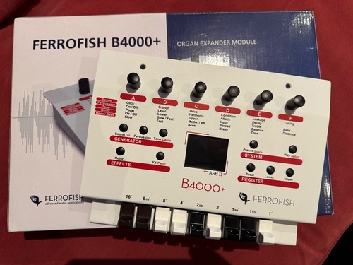 Ferrofish b4000 hammond organ - ferrofish, b4000+