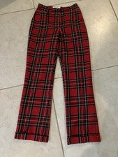 Isaac Mizrahi Red Plaid