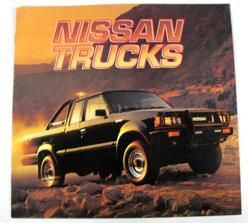 Nissan trucks sales brochure - sales,