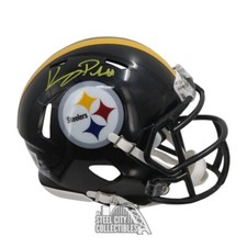 Kenny Pickett Autographed Pittsburgh Speed Mini Football Helmet - BAS