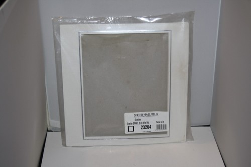 Spicer hallfield overlay - overlay, white