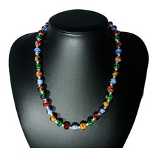 Murano Glass Necklace Multi