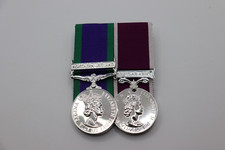 General Service Medal Northern Ireland And Army LSGC Mounted Full Size Medal