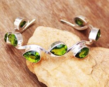 Green Peridot Gemstone 925