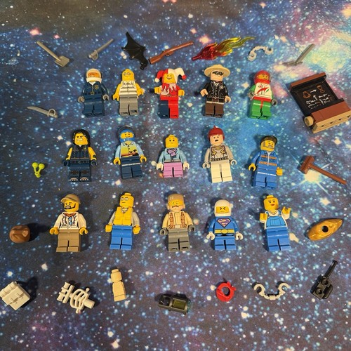 Lego minifigures bundle spares - minifigures,