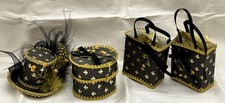 Dolls house hat, hat boxes and