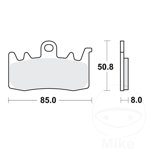 Trw brake pads sintered - brake,
