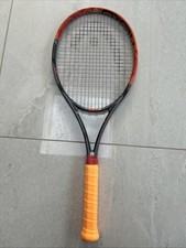 Head Radical Pro 310g With Fresh Luxilon Strings And New Overgrip G3