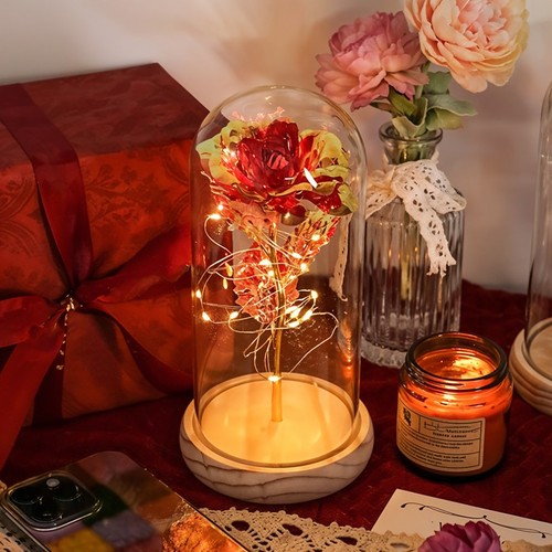 Rose glass forever wedding - rose,