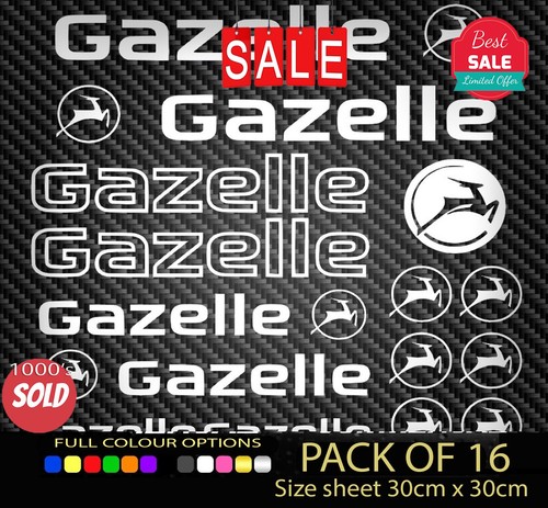 Gazelle vinyl decal - , stickers
