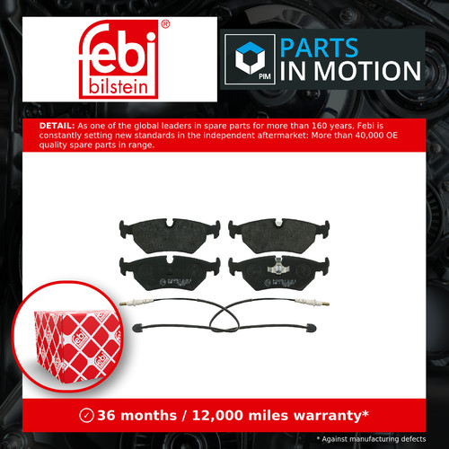 Brake pads set fits - brake,