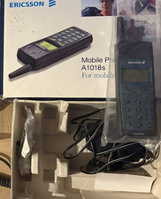 1999 Vintage Ericsson A1018s (in Box) - For Parts, Retro GSM 2G Phone