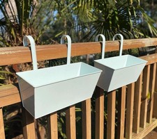 2 x Balcony Planters for