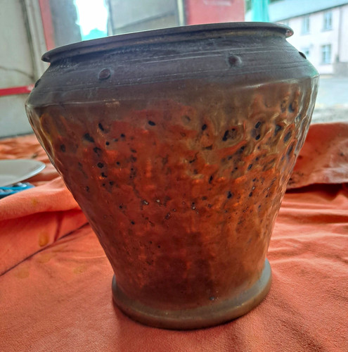 Arts crafts hammered copper - &,