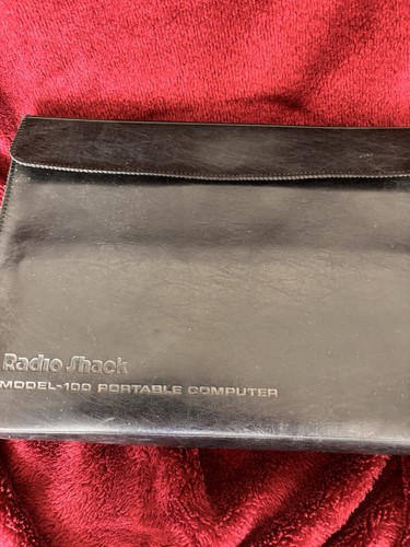 Radio shack trs model 100 - shack,