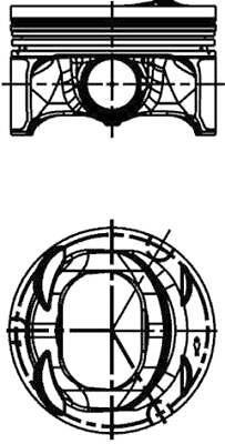 Kolbenschmidt 40477620 piston - 40477620,