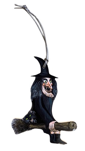 Witch halloween tree - witch,