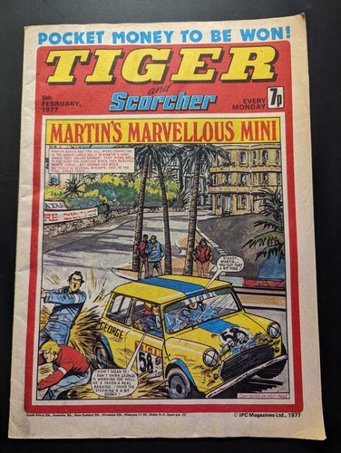 Tiger and scorcher comic 5th - tiger,